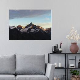 Plakat Szwajcaria - sloneczny krajobraz