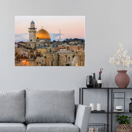 Plakat Jeruzalem - Wzgórze Świątynne