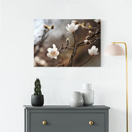 Obraz na płótnie Kwitnąca magnolia
