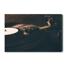 Obraz na płótnie Winyl na gramofonie