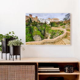 Obraz na płótnie Domy w Ronda, Hiszpania