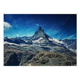 Plakat samoprzylepny Góra Matterhorn