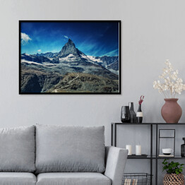 Plakat w ramie Góra Matterhorn