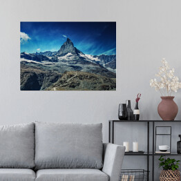 Plakat samoprzylepny Góra Matterhorn