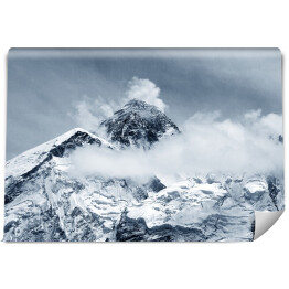 Fototapeta winylowa zmywalna Widok z góry Mount Everest z Kala Patthar