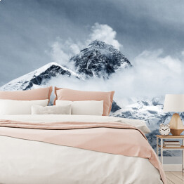 Fototapeta winylowa zmywalna Widok z góry Mount Everest z Kala Patthar