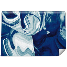 Fototapeta winylowa zmywalna Abstrakcyjne niebiesko białe tło