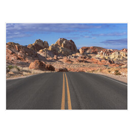 Plakat Scenic Road-Valley of Fire State Park