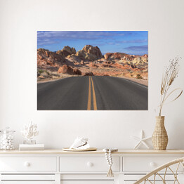 Plakat Scenic Road-Valley of Fire State Park