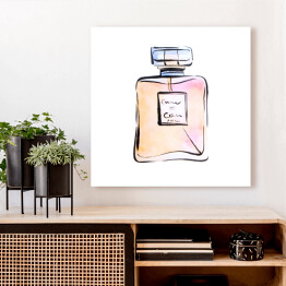 Obraz na płótnie Ilustracja flakonika perfum
