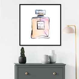 Plakat w ramie Ilustracja flakonika perfum