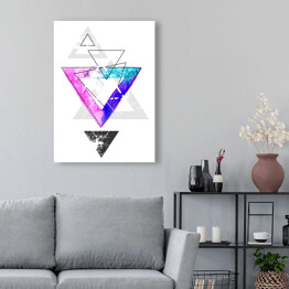 Abstrakcyjne trójkąty - kompozycja 