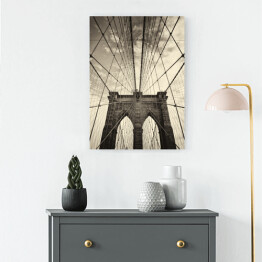 Obraz na płótnie Most Brooklyński w Nowym Jorku