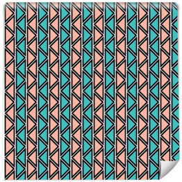 Tapeta samoprzylepna w rolce Pastelowe trójkąty ułożone w regularny deseń