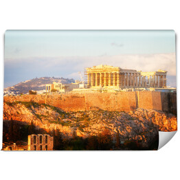 Fototapeta winylowa zmywalna Partenon w blasku słońca, Grecja