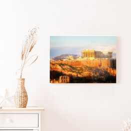 Obraz na płótnie Partenon w blasku słońca, Grecja