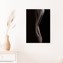 Plakat samoprzylepny Artystyczne zdjęcie - plecy nagiej kobiety