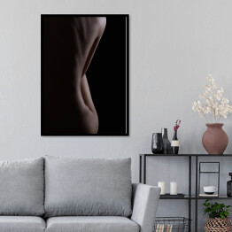 Plakat w ramie Artystyczne zdjęcie - plecy nagiej kobiety