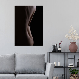 Plakat samoprzylepny Artystyczne zdjęcie - plecy nagiej kobiety