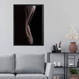 Obraz w ramie Artystyczne zdjęcie - plecy nagiej kobiety