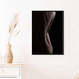 Plakat w ramie Artystyczne zdjęcie - plecy nagiej kobiety