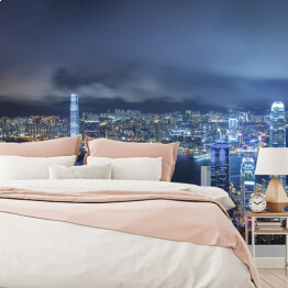 Fototapeta Panorama miasta Hong Kong 