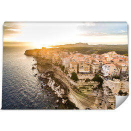 Fototapeta winylowa zmywalna Widok z lotu ptaka na Bonifacio we Francji 