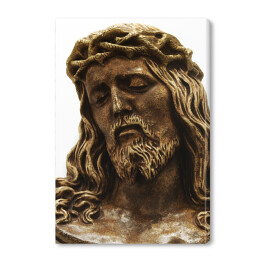 Obraz na płótnie Rzeźba Jezusa w koronie cierniowej