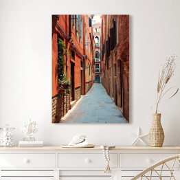 Obraz na płótnie Stara ulica w Wenecji we Włoszech