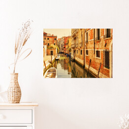 Plakat Romantyczne kanały Wenecji