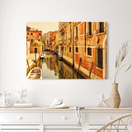 Obraz na płótnie Romantyczne kanały Wenecji