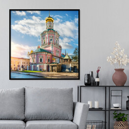 Plakat w ramie Kościół Objawienia Pańskiego w Moskwie