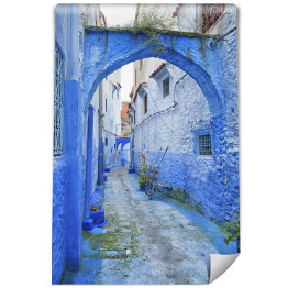 Fototapeta winylowa zmywalna Miasto Szawszawen zwane niebieską perłą Maroka