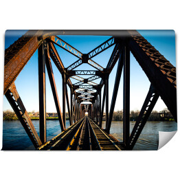 Fototapeta winylowa zmywalna Most kolejowy