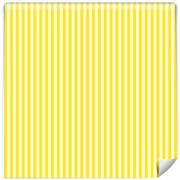 Tapeta winylowa zmywalna w rolce Pasy w dwóch odcieniach koloru żółtego