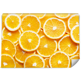 Fototapeta winylowa zmywalna Plastry pomarańczy