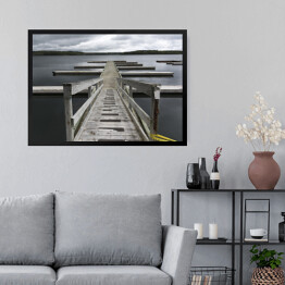 Obraz w ramie Most na Zatoce, Nowa Szkocja, Kanada