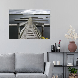 Plakat Most na Zatoce, Nowa Szkocja, Kanada
