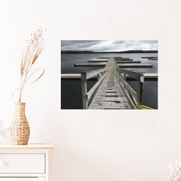 Plakat Most na Zatoce, Nowa Szkocja, Kanada
