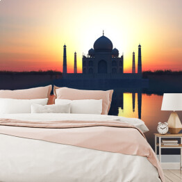 Fototapeta winylowa zmywalna Ilustracja Taj Mahal, Indie