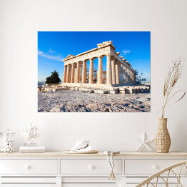 Plakat samoprzylepny Świątynia Partenon w Atenach