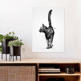 Plakat Malowany kot