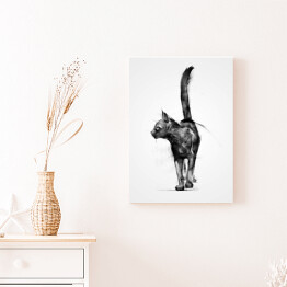 Obraz na płótnie Malowany kot