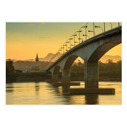 Plakat Tajlandzki most