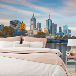 Fototapeta winylowa zmywalna Panorama australijskiego Melbourne 