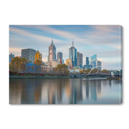Obraz na płótnie Panorama australijskiego Melbourne 