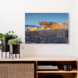 Obraz na płótnie Akropol i Partenon w Atenach, Grecja
