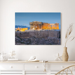 Obraz na płótnie Akropol i Partenon w Atenach, Grecja