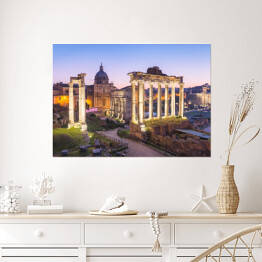 Plakat Forum Romanum, Włochy