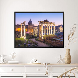 Obraz w ramie Forum Romanum, Włochy